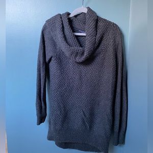 American Eagle Tunic length cowl neck sweater